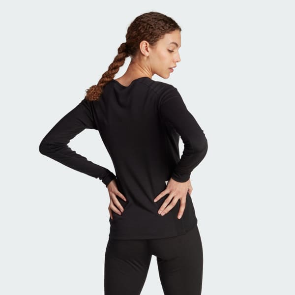 noir HAUT MANCHES LONGUES PREMIÈRE COUCHE XPERIOR MERINO 260