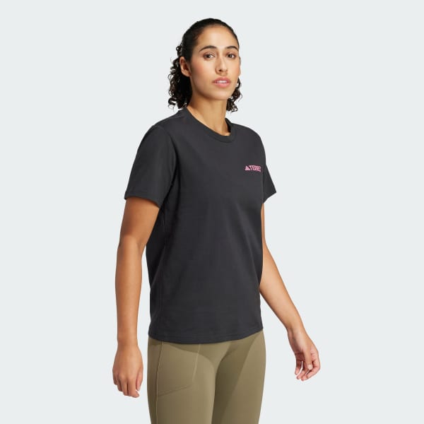 Preto T-shirt TERREX