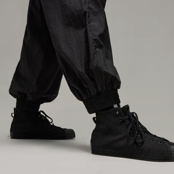 アディダス Y-3 3-STRIPES NYLON SHELL PANTS - ブラック