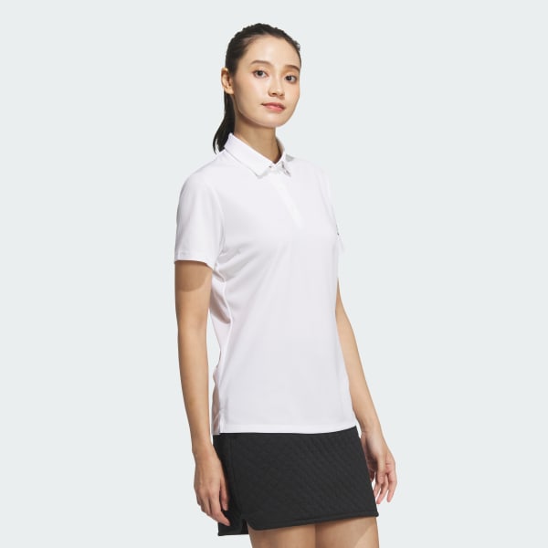 White Short Sleeve Polo Shirt