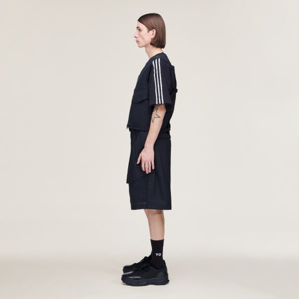 Noir SHORT JAMBES LARGES Y-3 UT