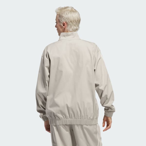 Beige 스케이트보딩 파이어버드 트랙 재킷 (젠더 뉴트럴)
