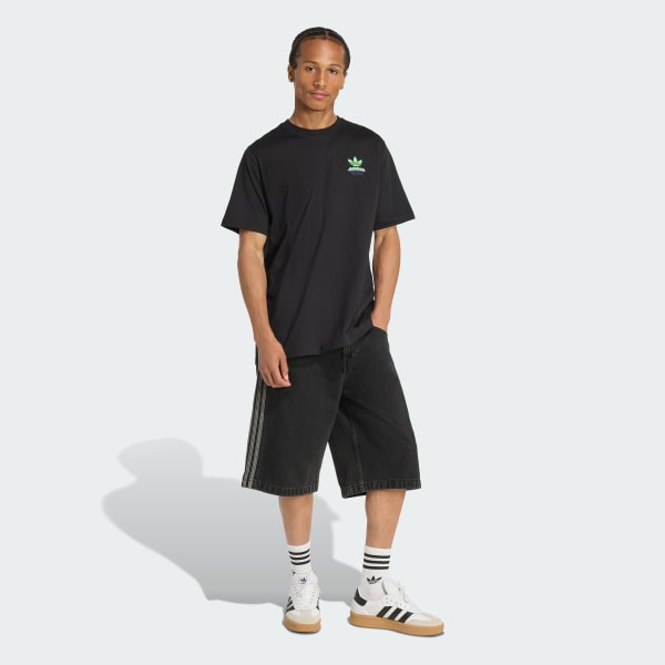 Zwart RETRO GAMING T-SHIRT