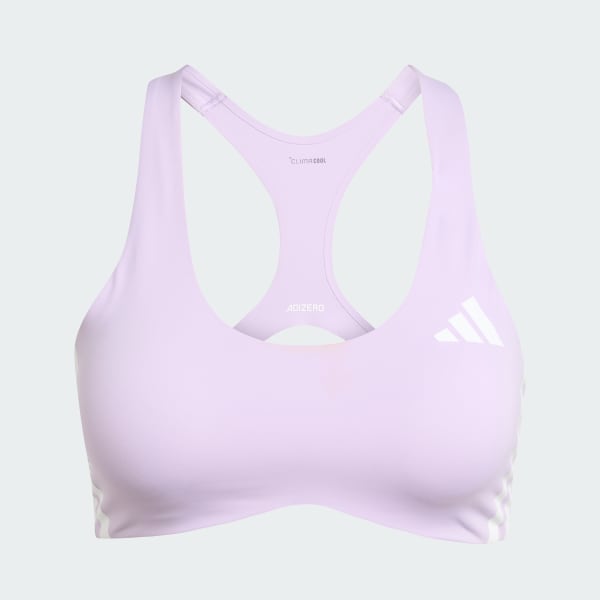 Purpura Top Deportivo Adizero Run Soporte Medio