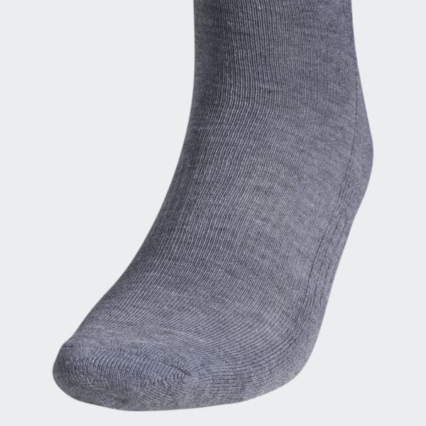 Grey Athletic Cushioned Crew Socks 6 Pairs D6132A