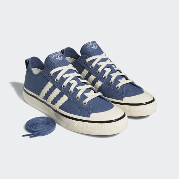 Blue adidas Nizza RF 74 Shoes | adidas UK