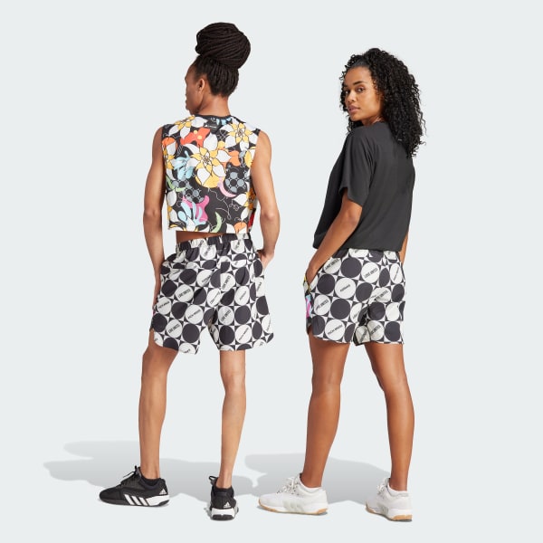 Adidas checkered shorts on sale