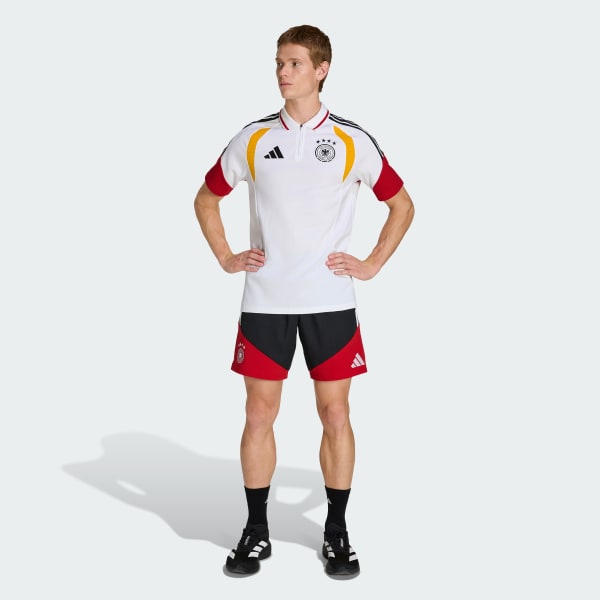 สีขาว เสื้อโปโล Germany 26 Tiro