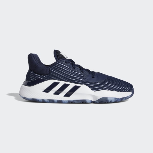 adidas Pro Bounce 2019 Low Shoes - Blue 