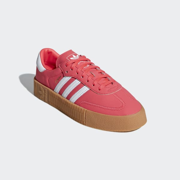 adidas sambarose shock red
