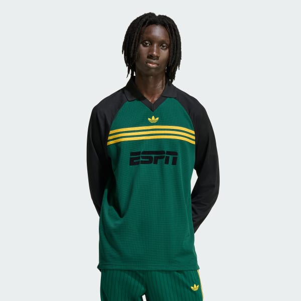 adidas FIREBIRD LOOSE PINSTRIPES TRACK TOP - Green | Free Shipping