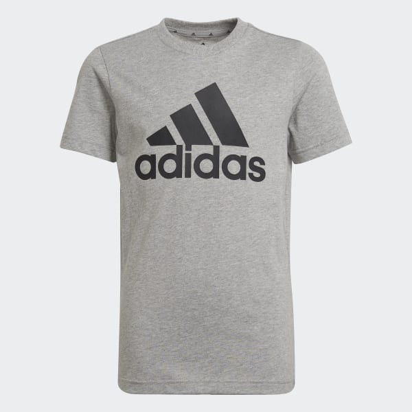 Camisetas adidas gris best sale