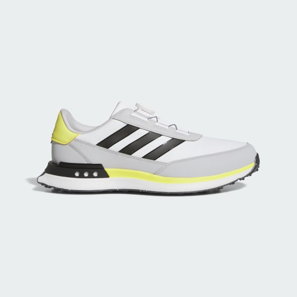 White S2G BOA 24 Wide Spikeless Golf Shoes