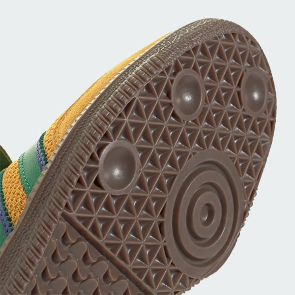 Adidas samba super green yellow on sale