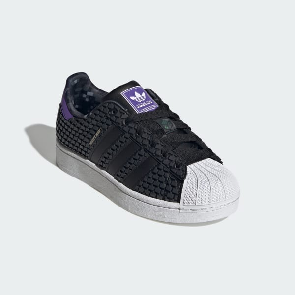 Negro TENIS SUPERSTAR II adidas MINECRAFT