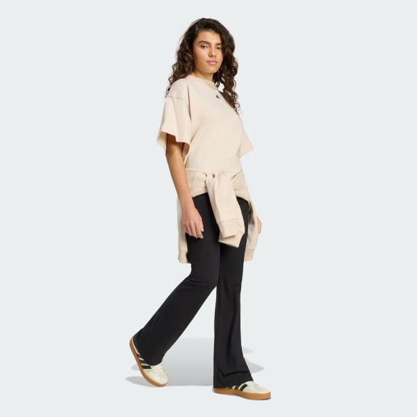 Beige T-SHIRT 3 STRIPES STUDIO BOYFRIEND