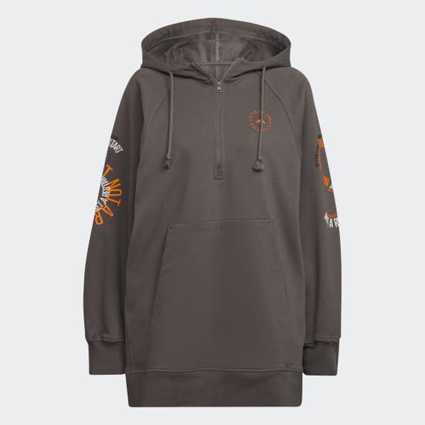 Zwart adidas by Stella McCartney Pull-On Hoodie (Uniseks) BWC68