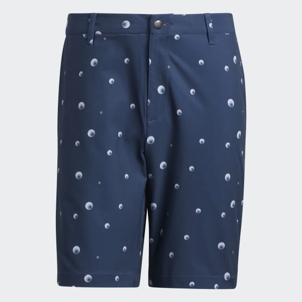 Blue Ultimate365 Allover Print 9-Inch Golf Shorts