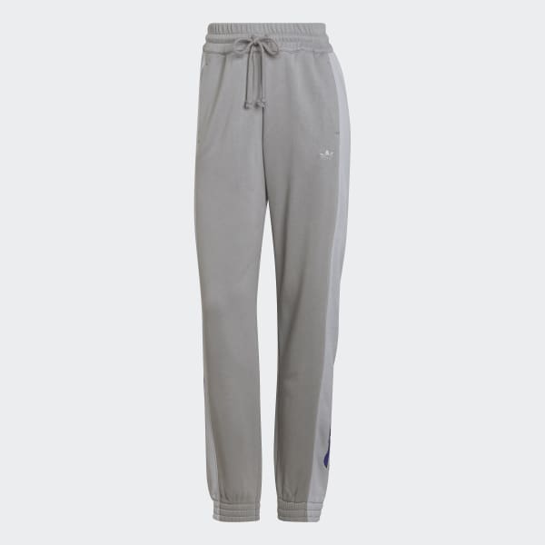 Grijs Blocked Graphic Cuffed Joggingbroek IV048