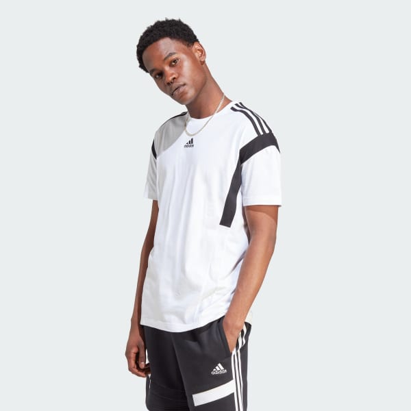 Adidas colour deals block t shirt