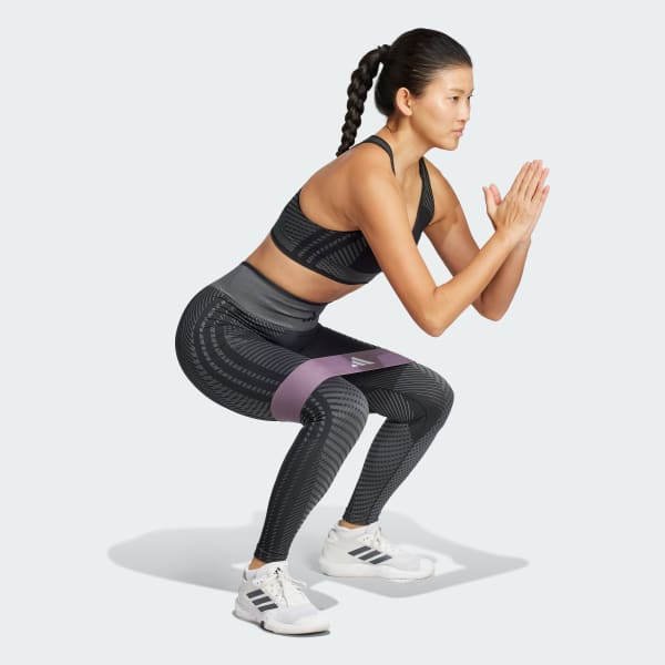 Black Knitted Training 7/8 Leggings