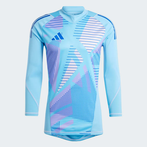 Bleu Maillot de gardien de but manches longues Tiro 24