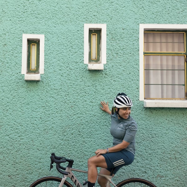 adidas The Parley Short Sleeve Cycling Jersey - Green, Women's Cycling