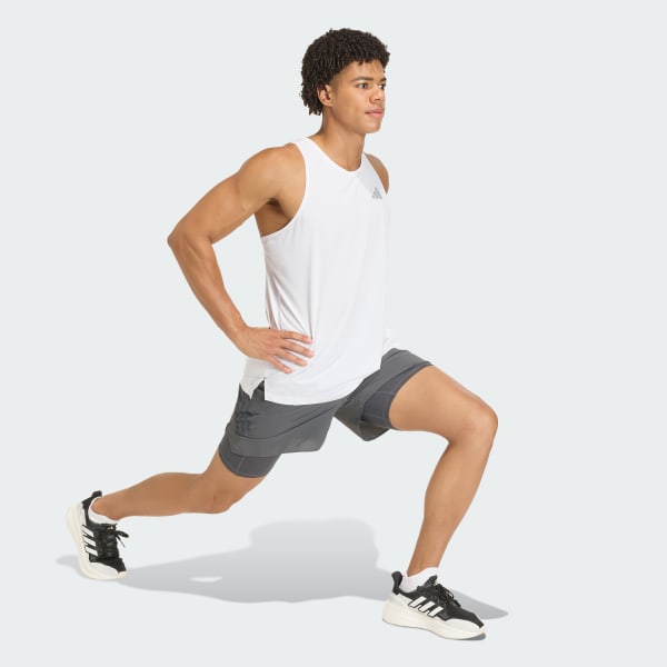 Gris Shorts adi365 FORMOTION 2 en 1