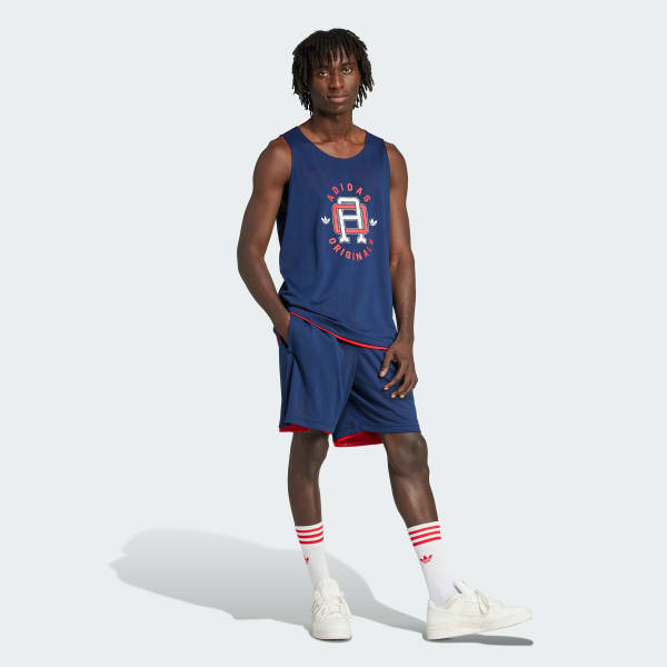 Blue adidas Originals Tank Top