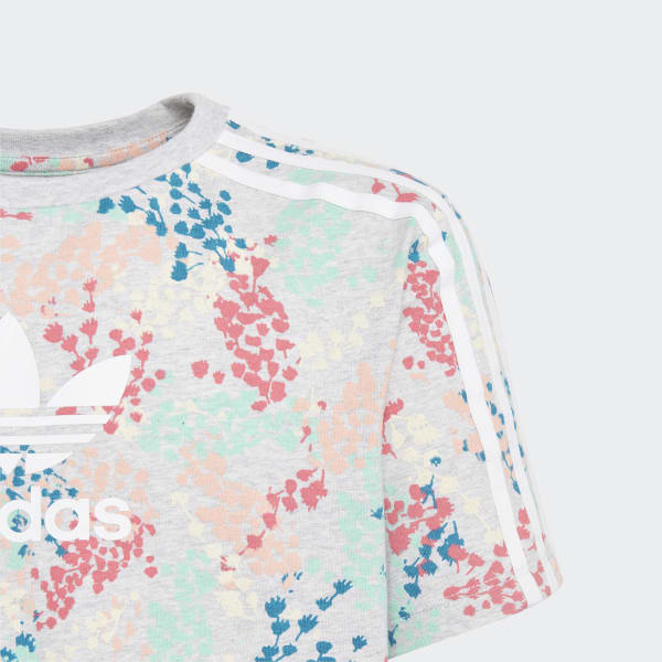 adidas tee dress multicolor