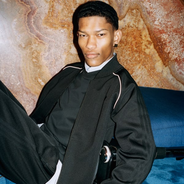 Adidas x have a good time velour track top sale