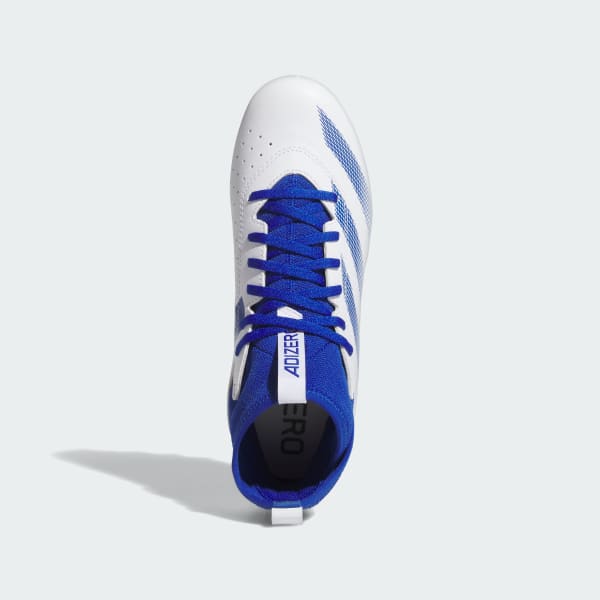 White Adizero Impact.2 American Football Cleats