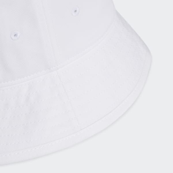 White Cotton Bucket Hat KPB15