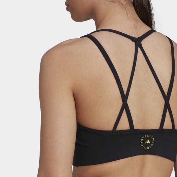 Czerń adidas by Stella McCartney TrueStrength Medium-Support Bra CT507