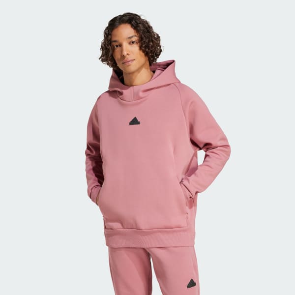 Moletom com Capuz New adidas Premium Rosa adidas adidas