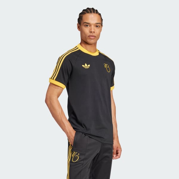 Zwart Jude Bellingham 3-Stripes T-shirt