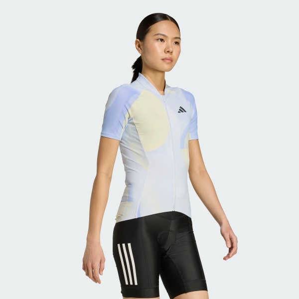 Blue Essentials 3-Stripes Light In Motion Graphic Jersey