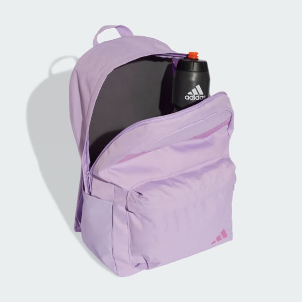 fialová Ruksak s klasickými 3 pásikmi