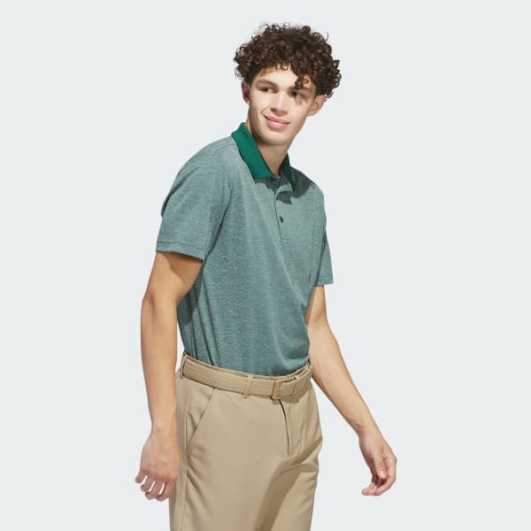 Verde Playera polo Adi Performance jaspeada
