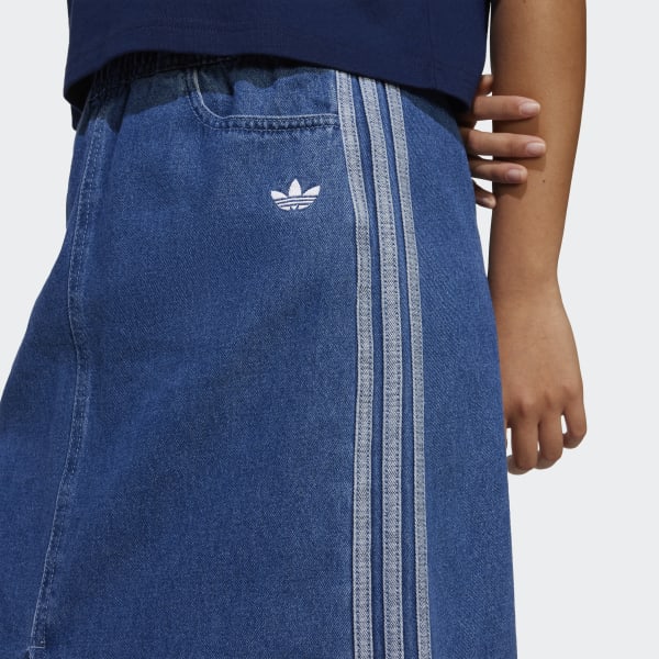 ◆正規品◆ADIDAS ORIGINALS DENIM SKIRT(W)◆関税込◆大人気◆ adidas デニムスカート DENIM ZIP SKIRT / アディダスオリジナル