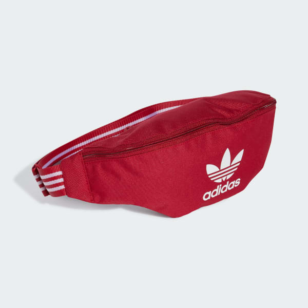 Burgundy Adicolor Waist Bag