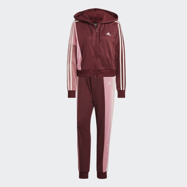 Adidas outlet tuta bordeaux