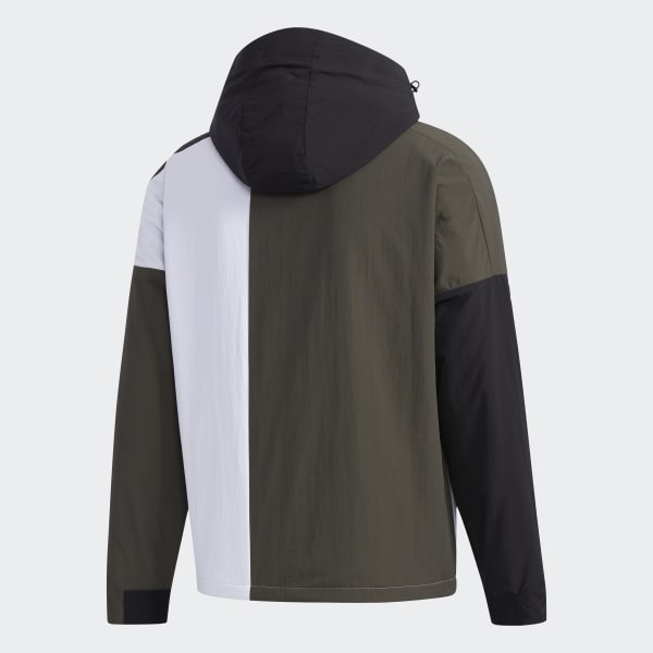 Adidas colour block windbreaker online