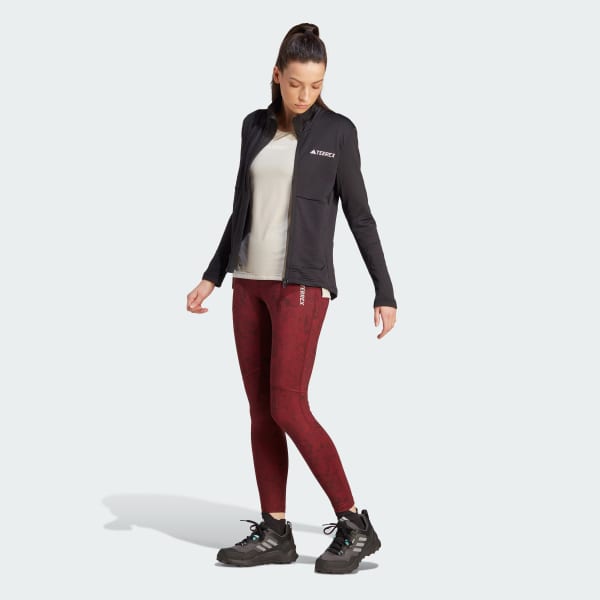 Terrex Jacket Women\'s Light Hiking - Black US Multi | adidas adidas | Full-Zip Fleece