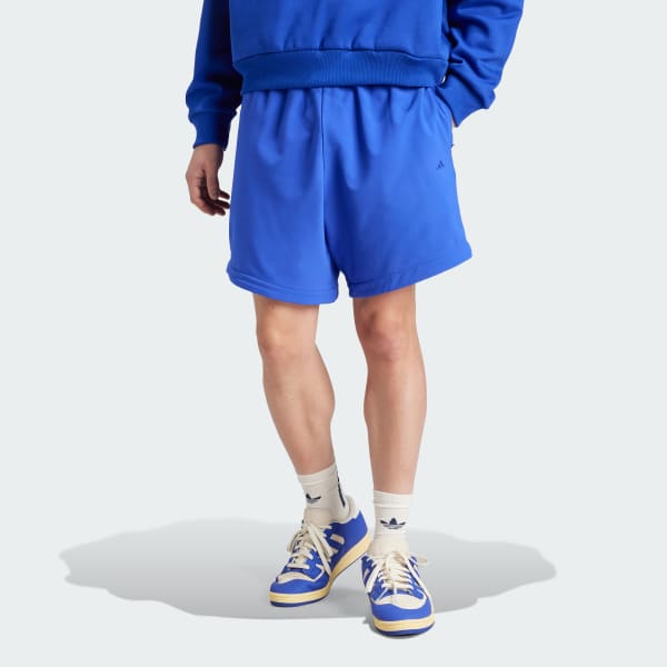 Blue adidas Basketball Woven Shorts