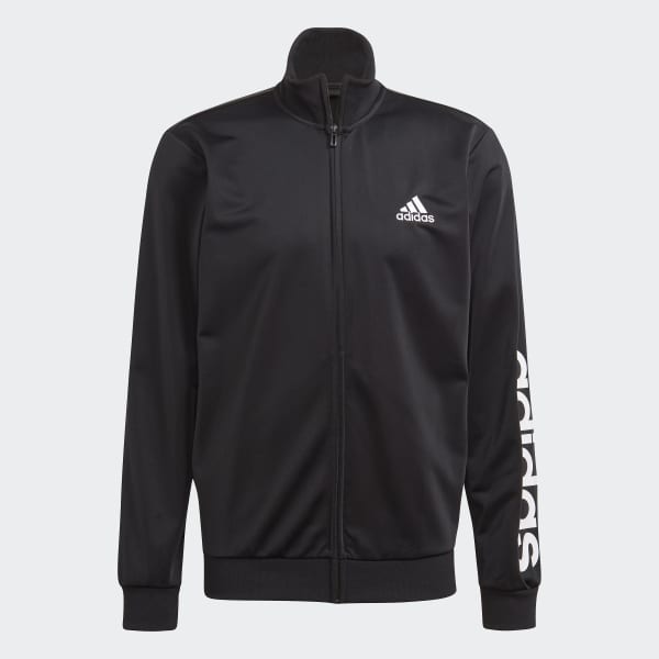 Negro Sudadera Primegreen Essentials Linear Logo