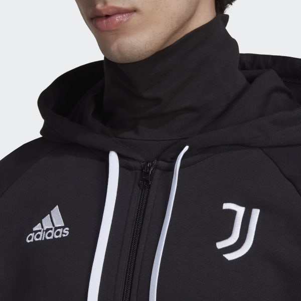 Μαύρο Juventus DNA Full-Zip Hoodie DB625