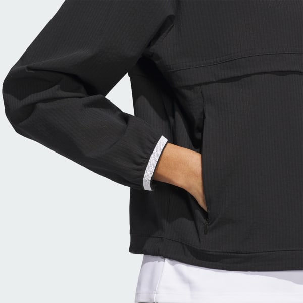 adidas Go-to Quarter-Zip Jacket - Black | Free Shipping with