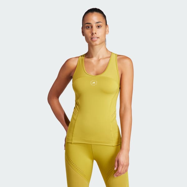 Green adidas by Stella McCartney TruePurpose Training Tank Top