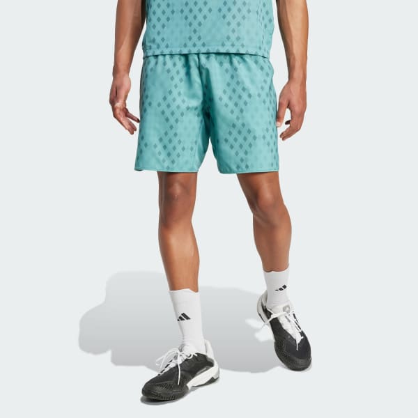 Turquoise Club Tennis Climacool Graphic Shorts